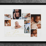 Our Star | New BaBy Birth Editable Multi GOLD Foil Prints<br><div class="desc">Our Star | New BaBy Birth Editable Multi GOLD Foil Prints</div>