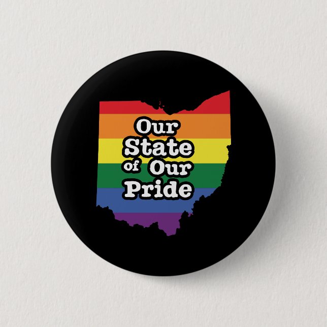 Our State of Our Pride | Ohio Button (Front)