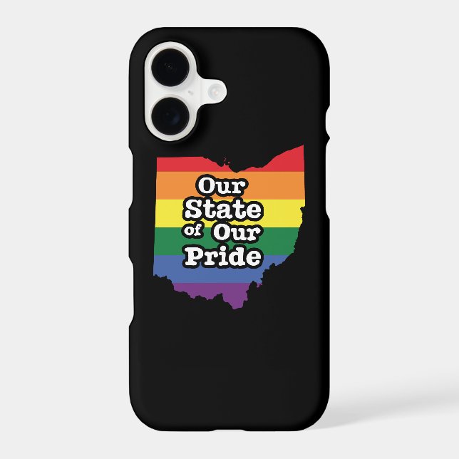 Our State of Our Pride | Ohio Iphone Case (Back)