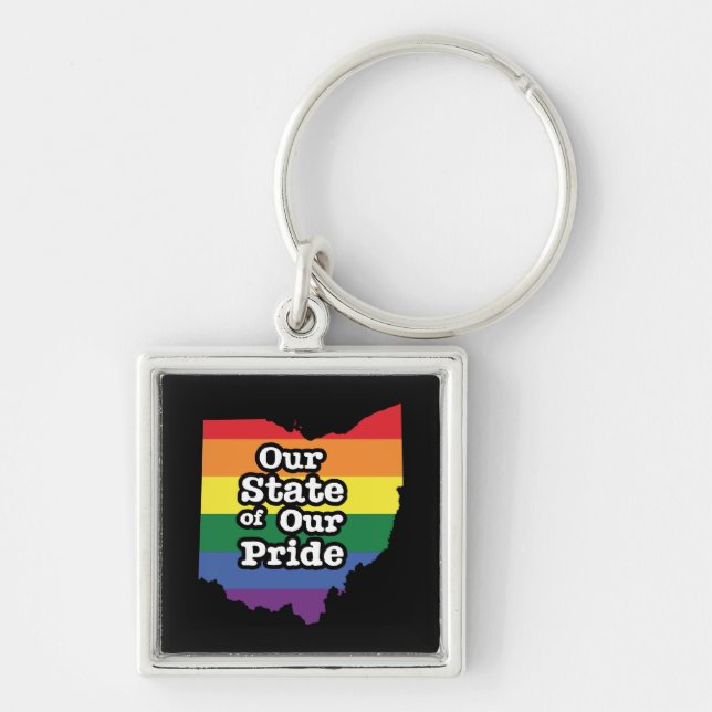 Our State of Our Pride | Ohio Keychain (Front)