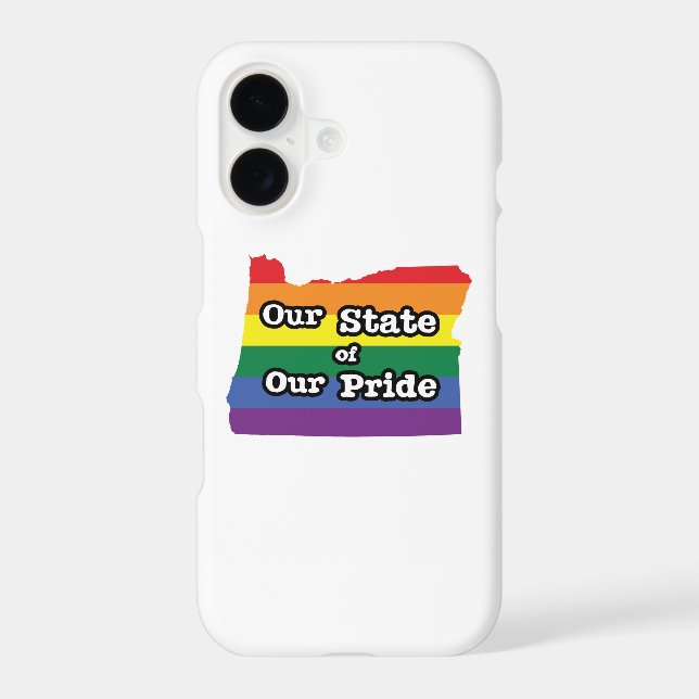 Our State of Our Pride | Oregon Iphone Case (Back)