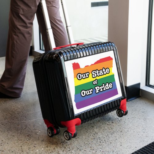 Our State of Our Pride  Oregon Luggage