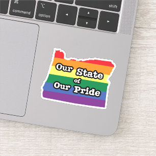 Our State of Our Pride Oregon Sticker