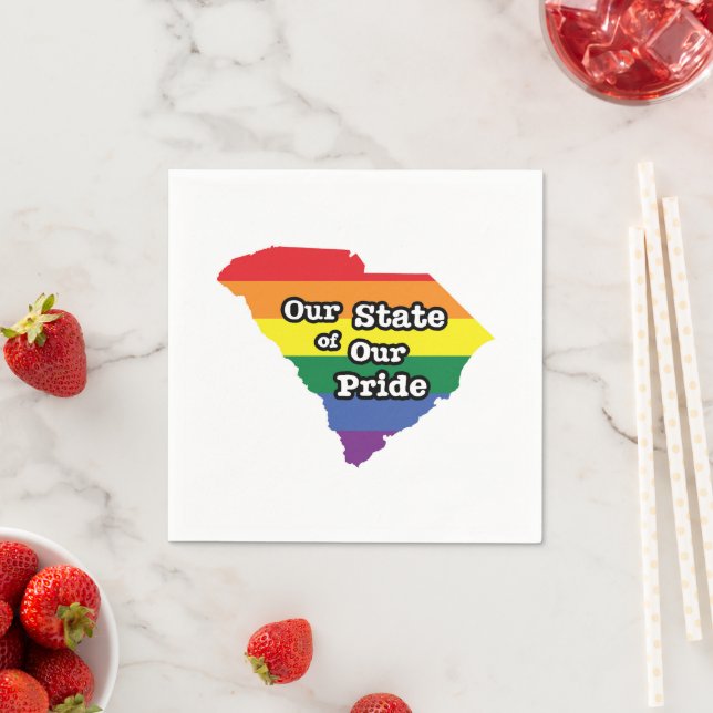 Our State of Our Pride | South Carolina Napkins (Insitu)