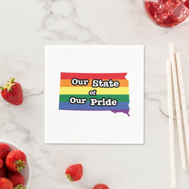 Our State of Our Pride | South Dakota Napkins (Insitu)
