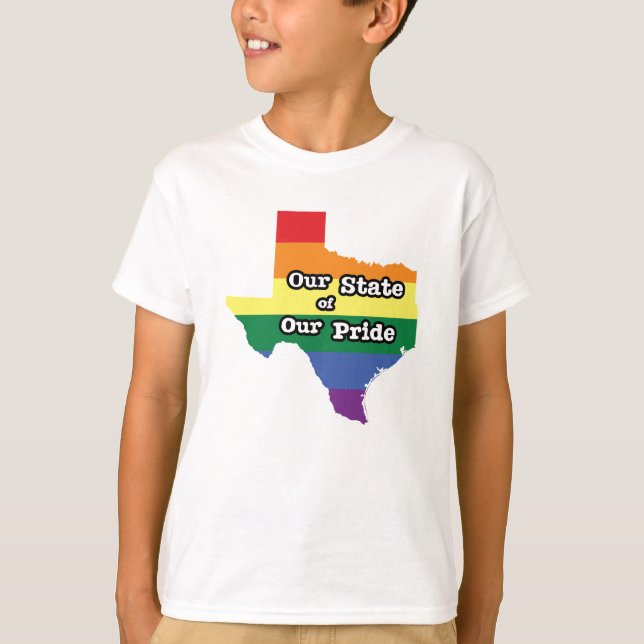 Our State of Our Pride | Texas T-Shirt (Front)
