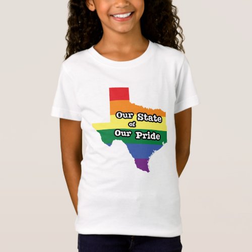 Our State of Our Pride  Texas T_Shirt