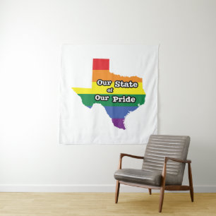 Our State of Our Pride Texas Tapestry