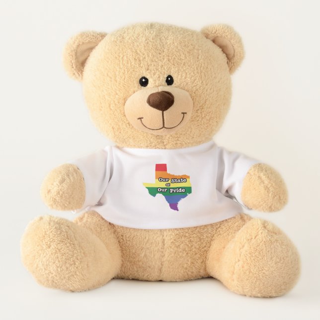 Our State of Our Pride | Texas Teddy Bear (Front)