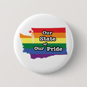 Our State of Our Pride Washington Button