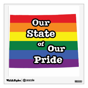 Our State of Our Pride Wyoming Wall Decal