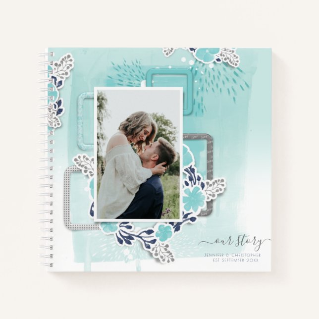Our Story Memories Couples Keepsake Journal (Front)