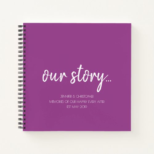 Our Story Memories Couples Keepsake Journal