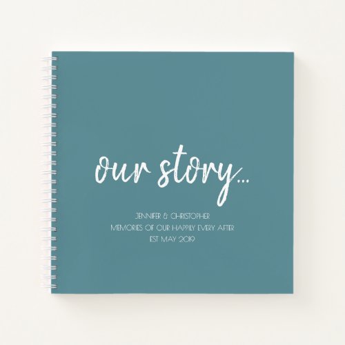 Our Story Memories Couples Keepsake Journal