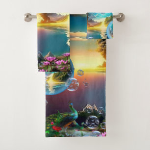 Our Sun is a Star and a Giver of Life Bath Towel Set