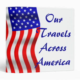 Our Travels Across America Binder