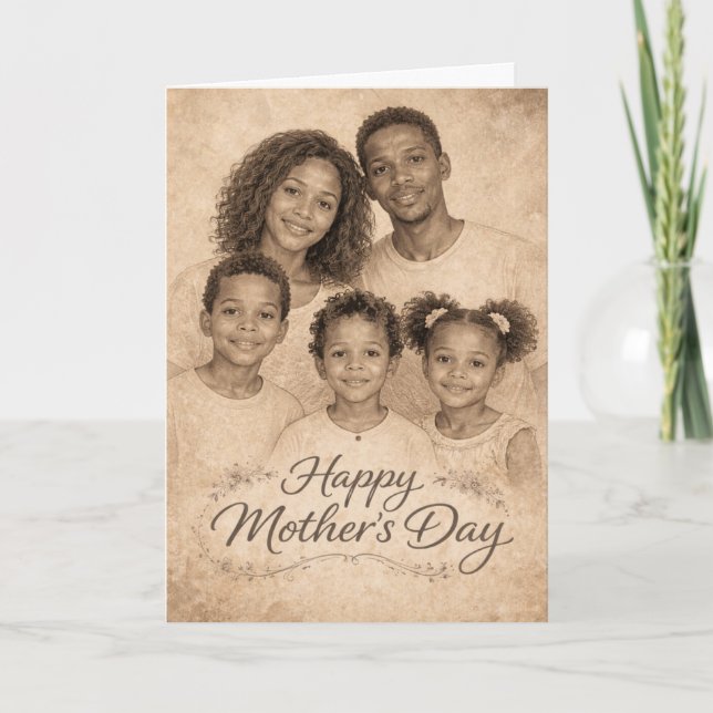 Our Treasure of Love Mother's Day Card (Front)