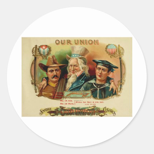 Our Union Cigar Box Label   L1