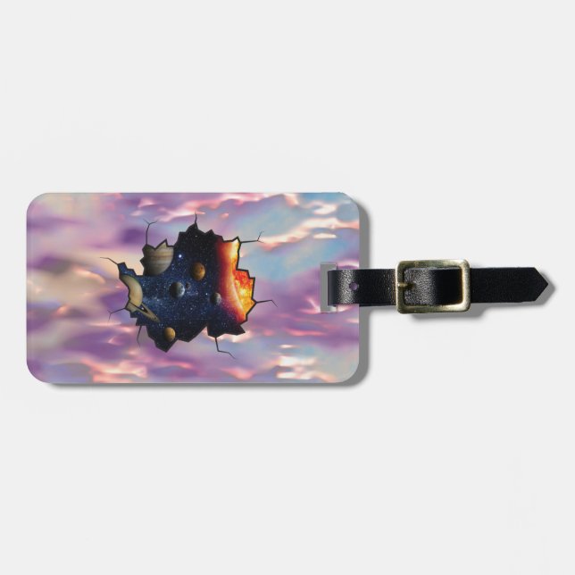 Our Universe Luggage Tag (Front Horizontal)