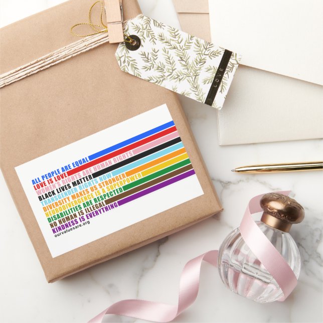 Our Values Are Sticker (Gifting)
