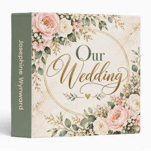 Our Wedding 3 Ring Binder