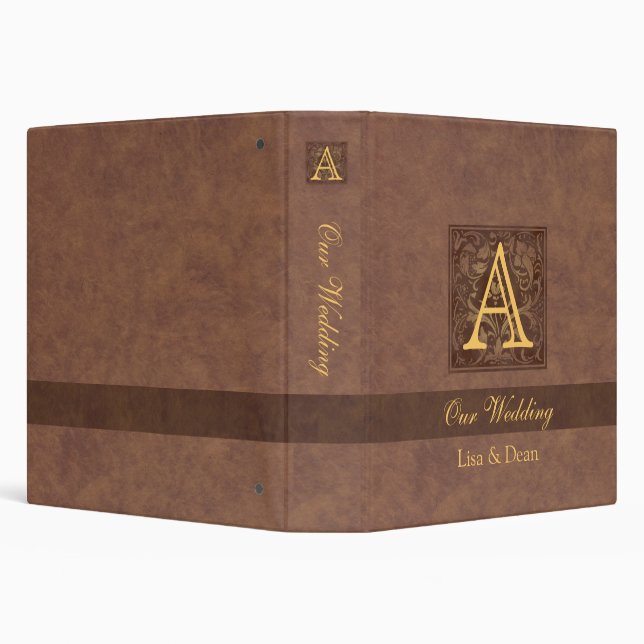 Our Wedding 3 Ring Binder (Background)