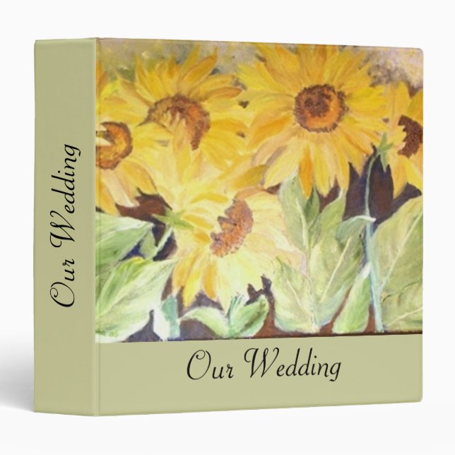our wedding album Binder (Front/Spine)