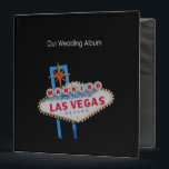 Our Wedding Album Married in Las Vegas Binder<br><div class="desc">Our Wedding Album Married in Las Vegas</div>