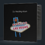 Our Wedding Album Married in Las Vegas Binder<br><div class="desc">Our Wedding Album Married in Las Vegas</div>