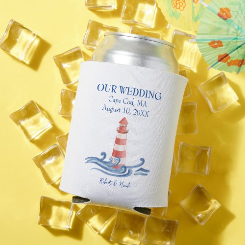 Our Wedding _ Cape Cod Can Cooler