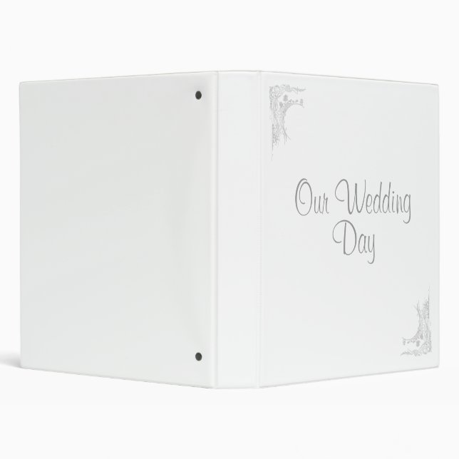 , Our Wedding, Day 3 Ring Binder (Background)