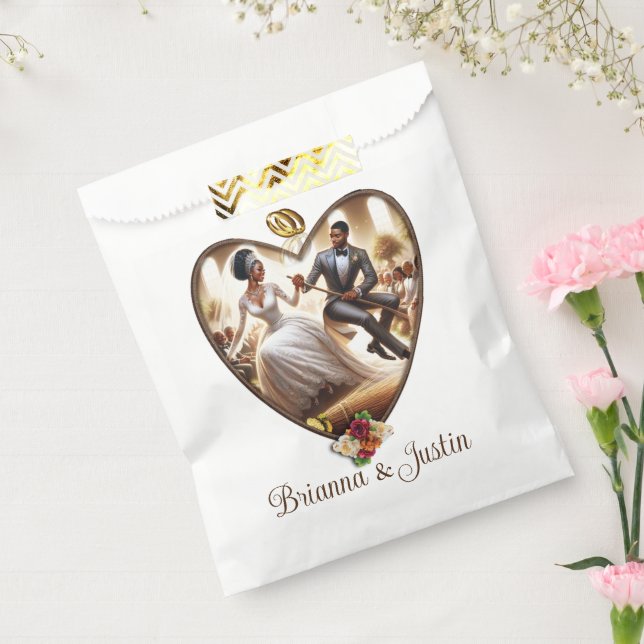 Our Wedding Day Bliss  Favor Bag (Sealed)