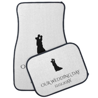 Our Wedding Day Car Mat | Elegant Bridal 