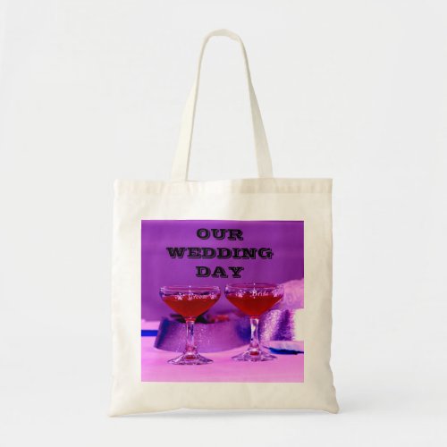 OUR WEDDING DAY TOTE BAG