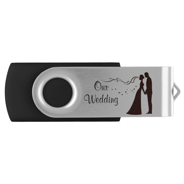 Our Wedding Flash Drive (Front)