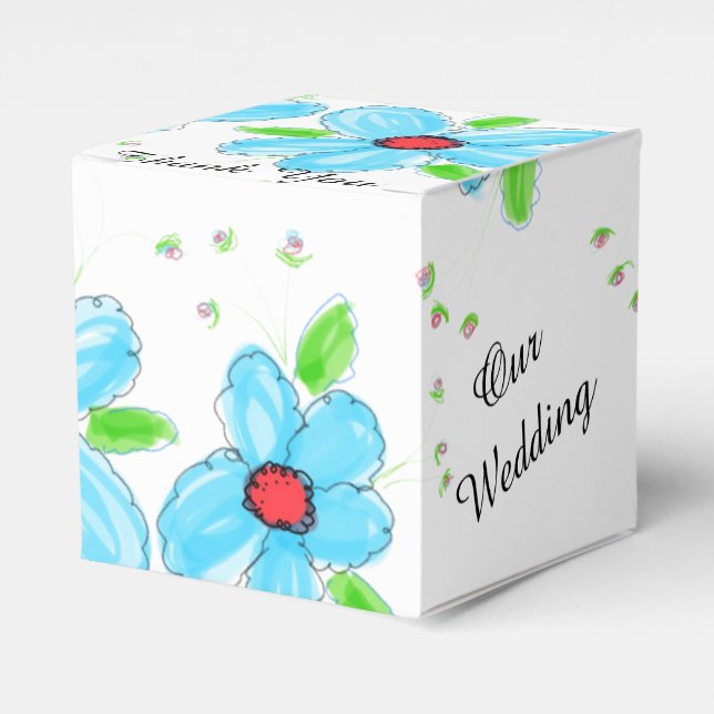 Our Wedding Guest Favor Box (Front Side)