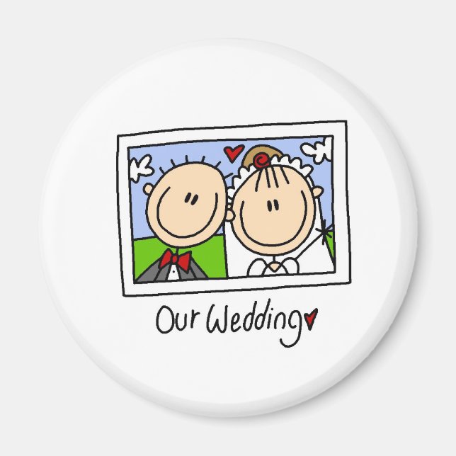 Our Wedding Magnet (Front)