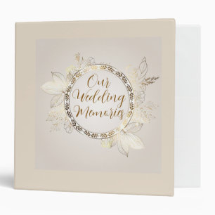 “Our Wedding Memories” Binder