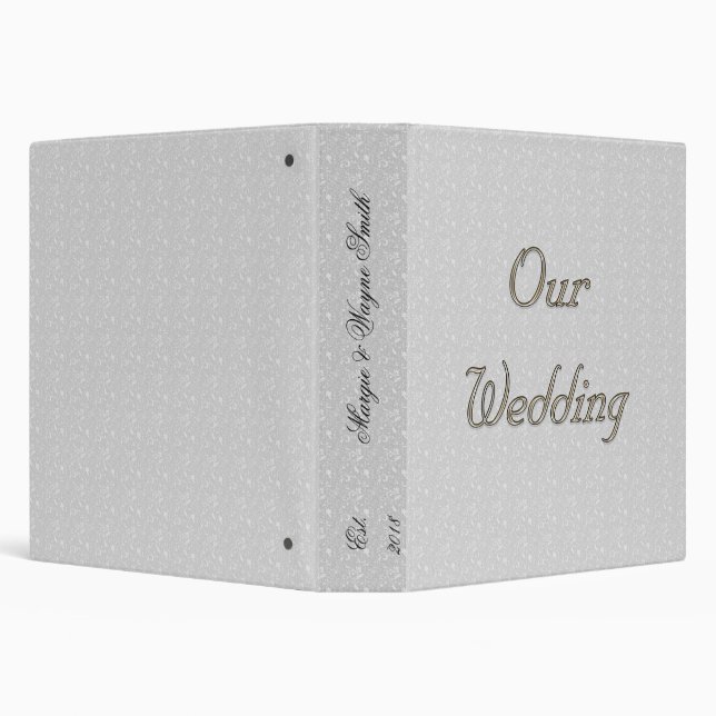 OUR WEDDING PHOTO ALBUM TEMPLATE BINDER (Background)