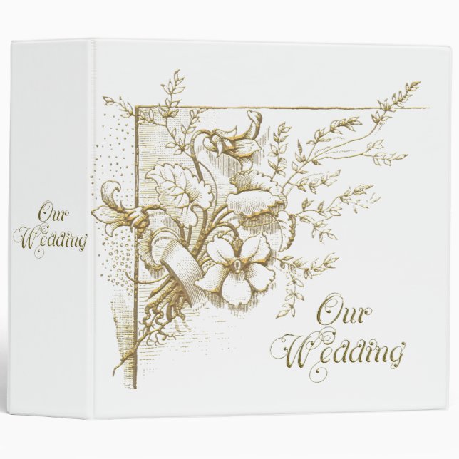 Our Wedding Photo Binder (Front/Spine)