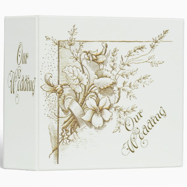 Our Wedding Photo Binder (Front/Spine)