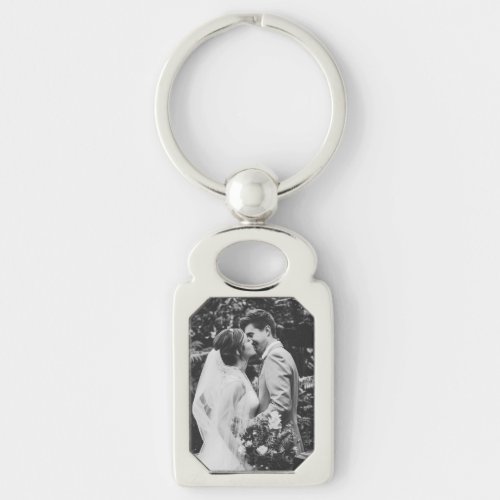 Our Wedding Photo Keychain