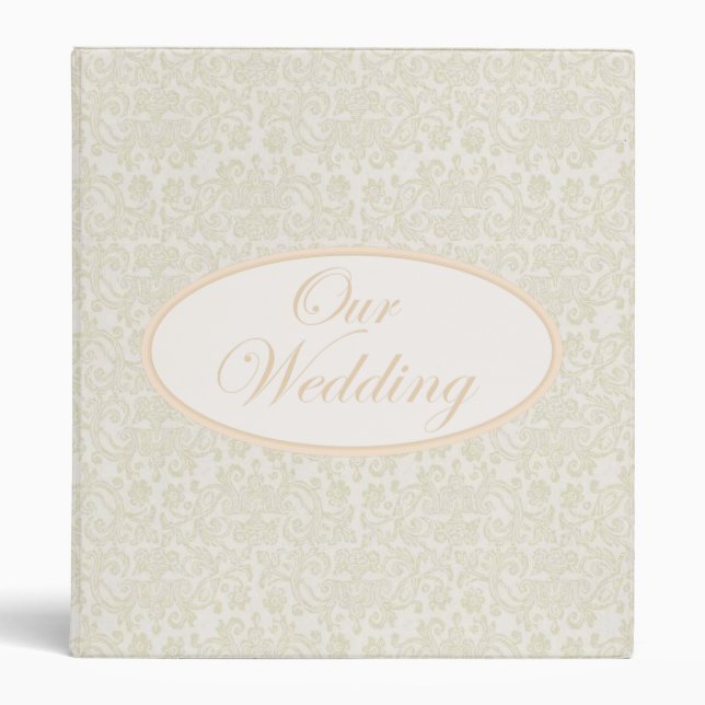 Our Wedding Planner/Binder Binder (Front)