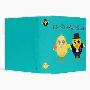 Our Wedding Planner Bride & Groom Chicks Binder