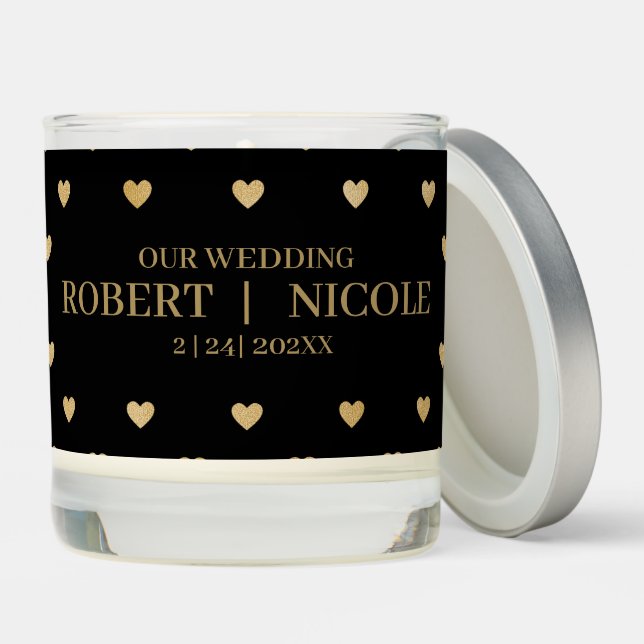 Our Wedding Scented Candle (Lid)