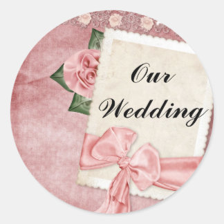 Our Wedding Sticker