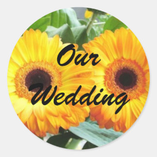 Our Wedding Sticker