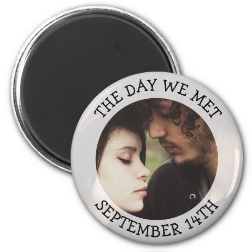 Our Weddng Date Personalized Reminder Magnet