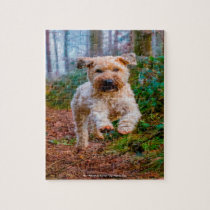 Our Wheaten Terrier Our Family Pet Jigsaw Puzzle