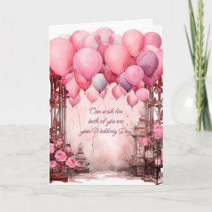 Our wish for both of you on your Wedding Day Card